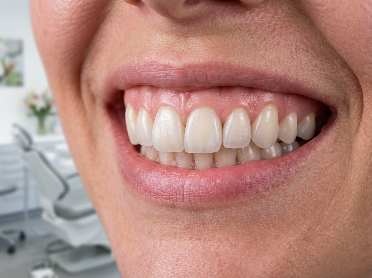 Sorriso estético natural após avaliação odontológica de resinas compostas
